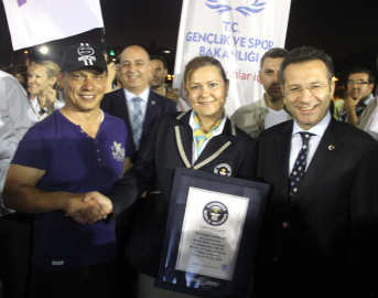 Harald Müller, Toyota GT86 ile Dünya Drift Rekorunu Samsun'da kırdı.