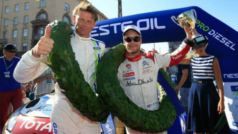 'Yıldız' Ostberg, 'efsane' Gronholm'ü caddede yendi!