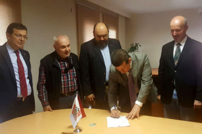 Ümit Ülkü, başvurusunu ekibiyle yaptı