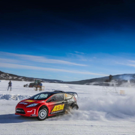 RallyXonICE şampiyonu Kevin Eriksson