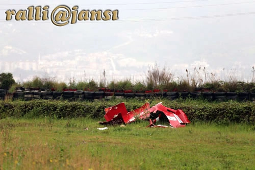 Fotoğraf | Körfez Pisti V2 Challenge kaza sonrası 45206