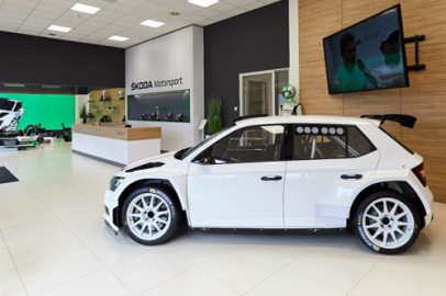 Skoda yeni merkezinde