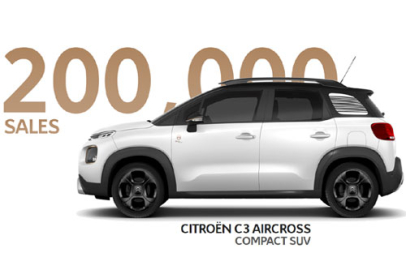Citroen C3 SUV 200 bin satışa ulaştı