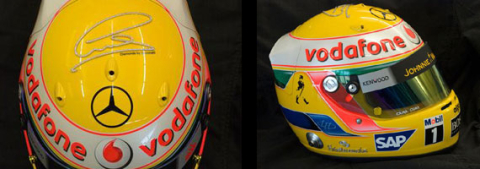 2008 | 'Elmas işlemeli' kask!