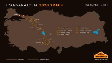 Transanatolia'da parkur değişikliği