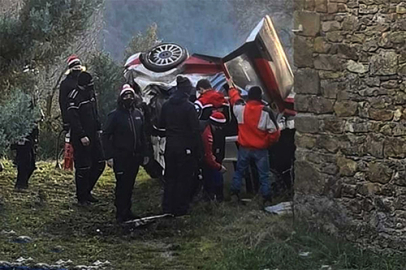 Ogier'ın test kazası