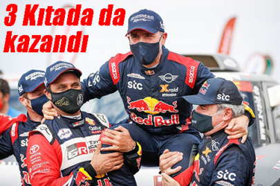 Peterhansel tarihe geçti