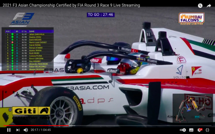 F3 Asya'da kaza: Cem Bölükbaşı yarış dışı