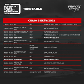 İstanbul Park programları