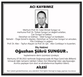 Vefat ve başsağlığı