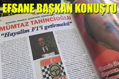 ''Hayalim F1'i getirmekti''