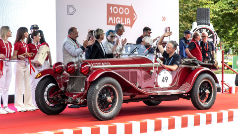 Miglia’da Alfa Romeo zaferi