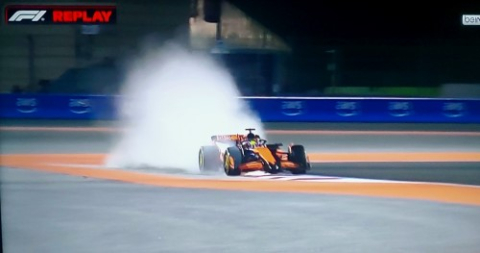 Sprint pole Norris'in