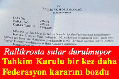 Tahkim bir kez daha bozdu