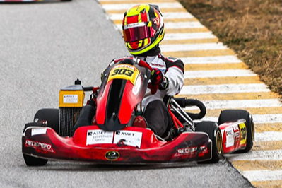 Kartingte saliseler konuştu