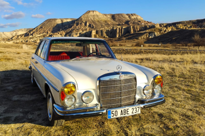 Klasik Mercedes’ler Kapadokya’da buluşuyor!
