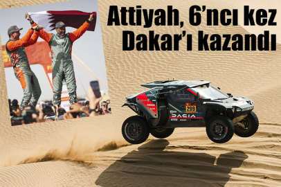 Attiyah, Dakar'ı 6'ncı kez kazandı