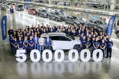 Çekya'daki Hyundai fabrikasında 5 milyonuncu araç üretildi
