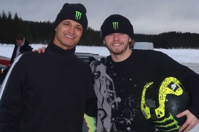 Norris ile Solberg Yaris ile parkura çıktı